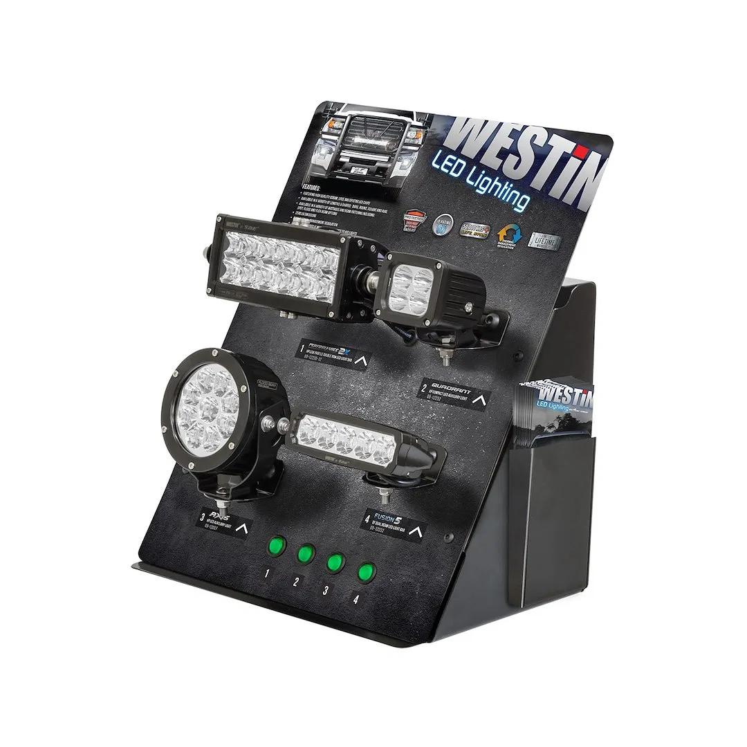 55409 – WESTIN Point Of Purchase Display, LED Light Counter Display